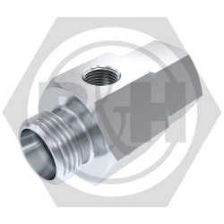 METRIC male (L series) x METRIC female DKO TEST POINT ADAPTORS