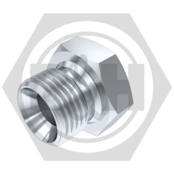 BSP male 60° cone x BSP fixed female bush