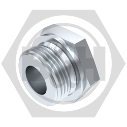 METRIC male 1.5mm pitch x BSP fixed female bush