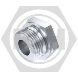 METRIC male 1.5mm pitch x NPTF fixed female bush