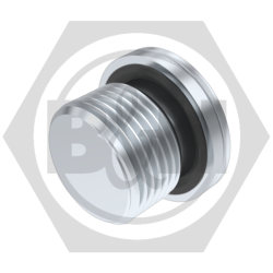 METRIC Socket Headed Plug 1.5mm pitch WITH 3869 SEAL