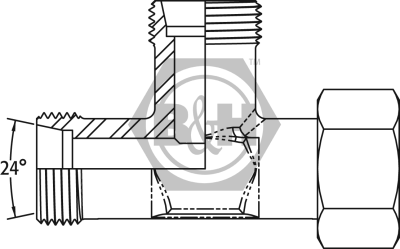 METRIC M/F/M Tee's DKO (L Series) - Body Only Drawing