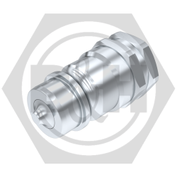 Quick Release Couplings - ISO B (7241-B) Drawing